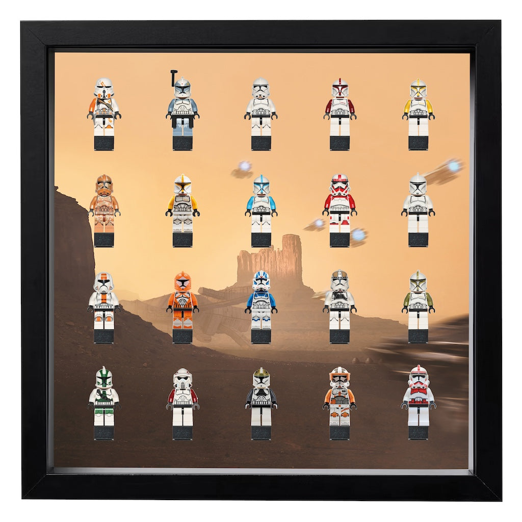 Display Frame for LEGO® Star Wars™ figures - MF_0021