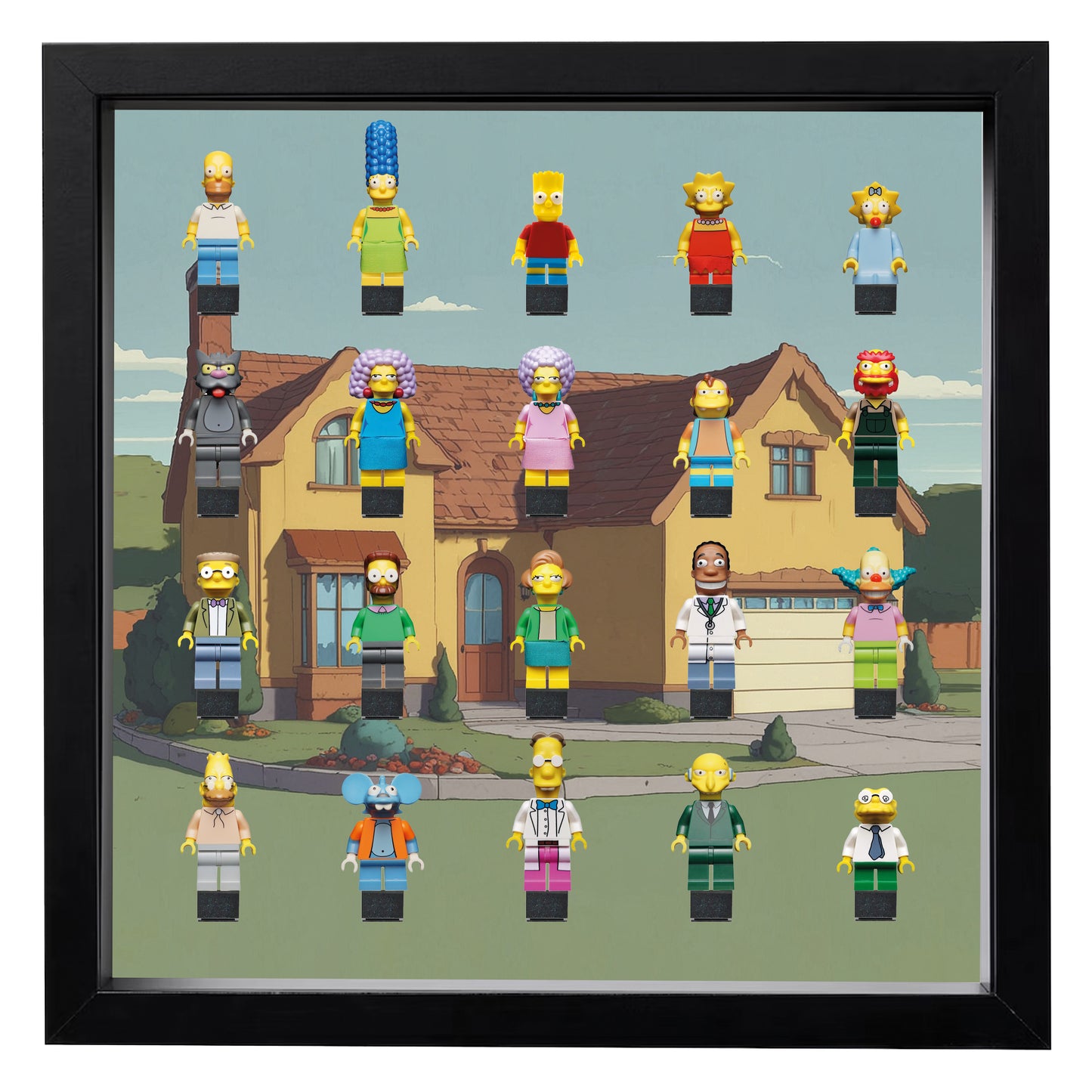 Bilderrahmen für LEGO® The Simpsons™ Figuren - MF_0040