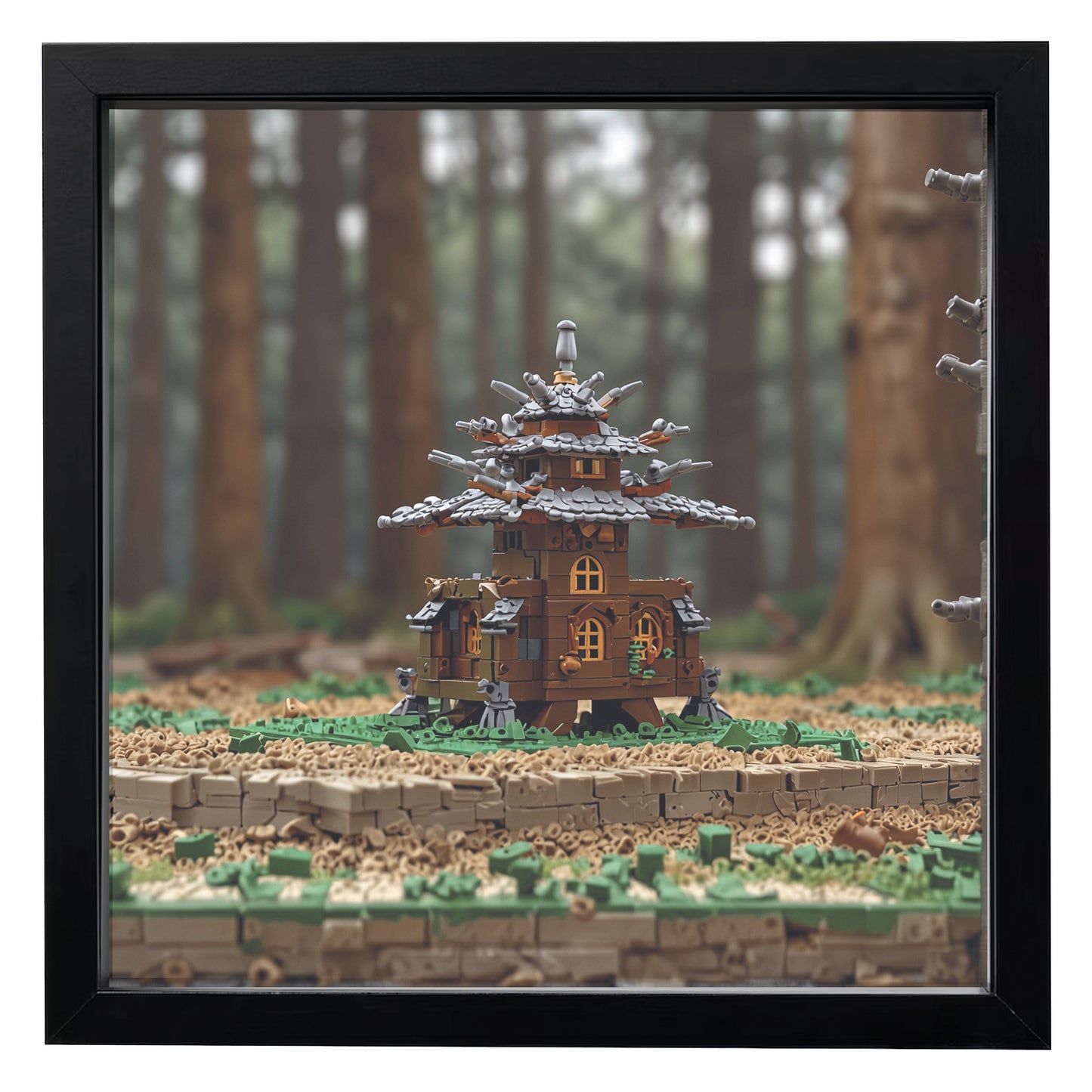 Bilderrahmen für LEGO® Ritter / Castle Figuren - MF_0093
