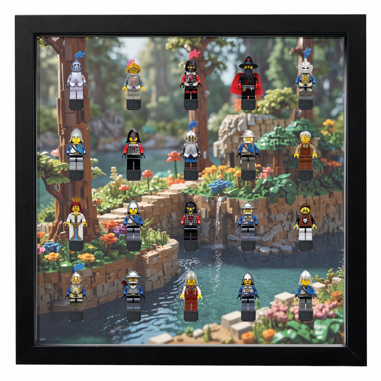 Bilderrahmen für LEGO® Ritter / Castle Figuren - MF_0088