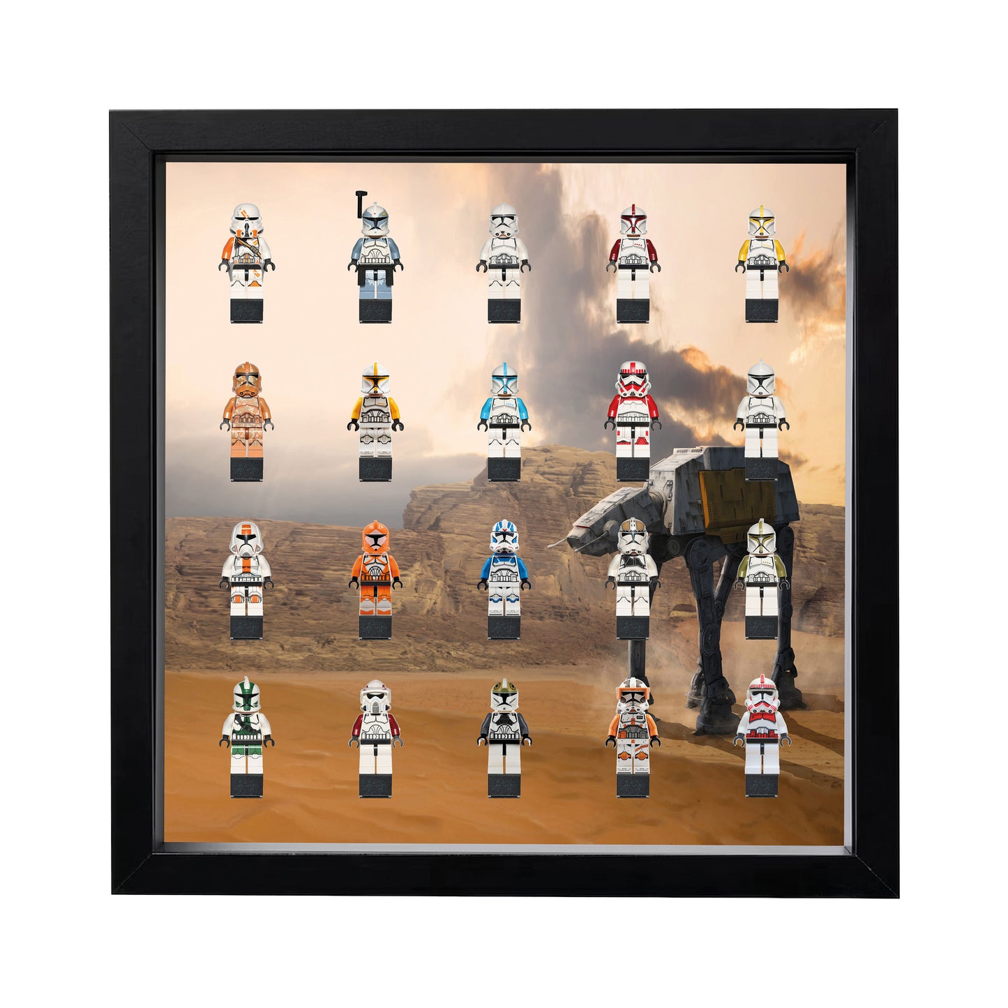 Display Frame for LEGO® Star Wars™ figures - MF_0008