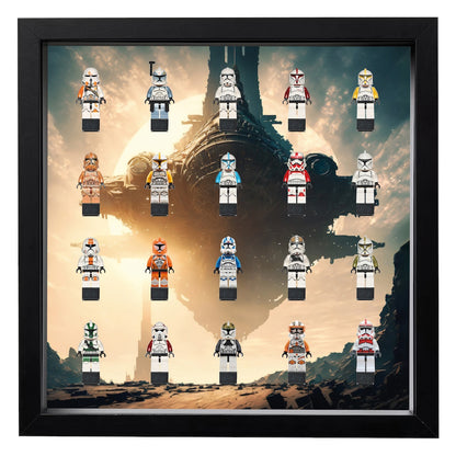 Display Frame for LEGO® Star Wars™ figures - MF_0017