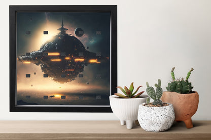 Display Frame for LEGO® Star Wars™ figures - MF_0020