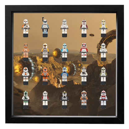 Display Frame for LEGO® Star Wars™ figures - MF_0022
