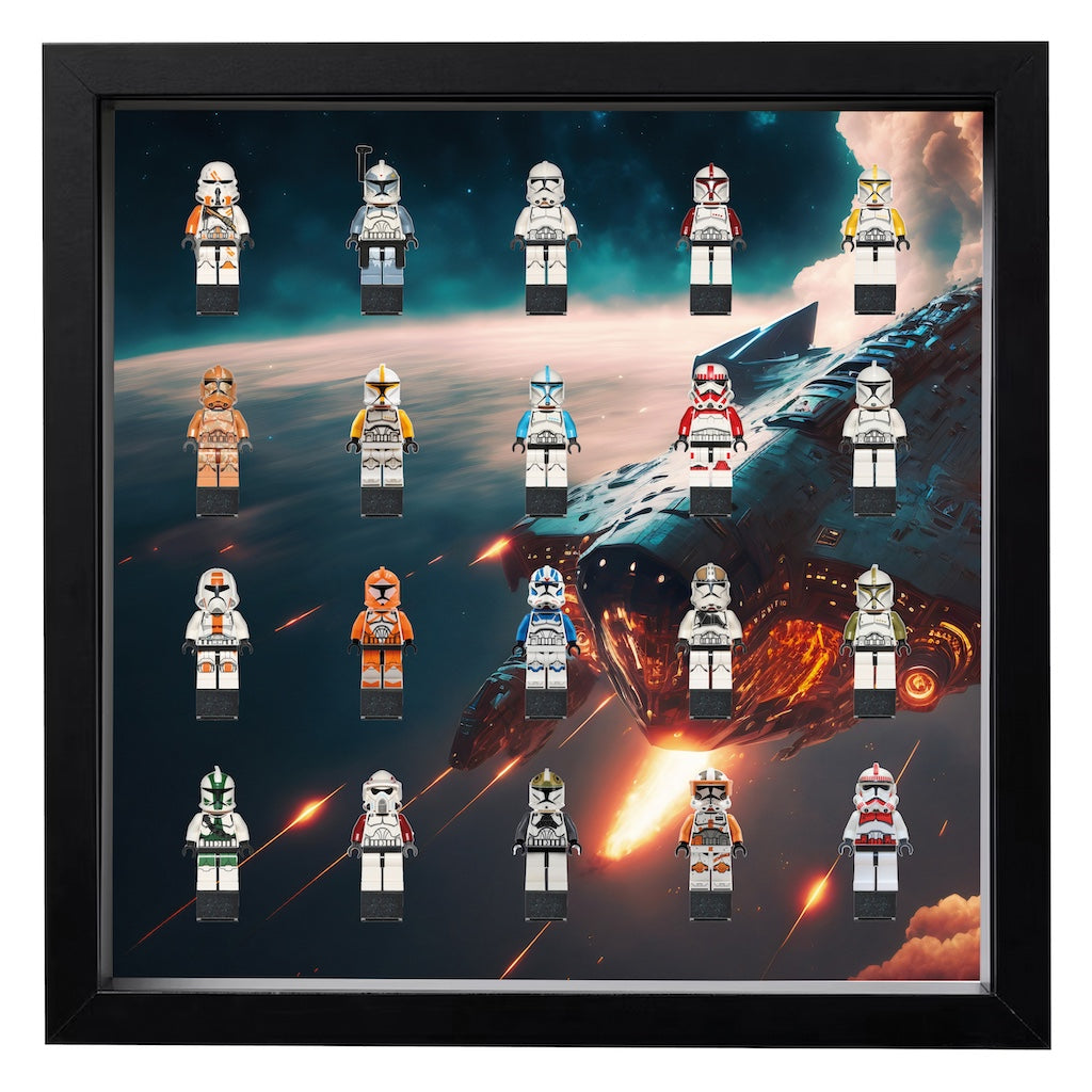 Display Frame for LEGO® Star Wars™ figures - MF_0023