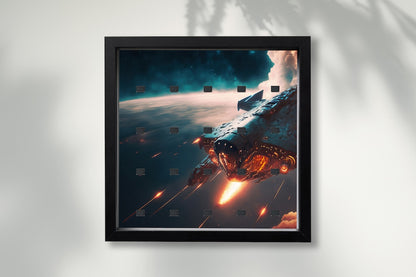 Display Frame for LEGO® Star Wars™ figures - MF_0023