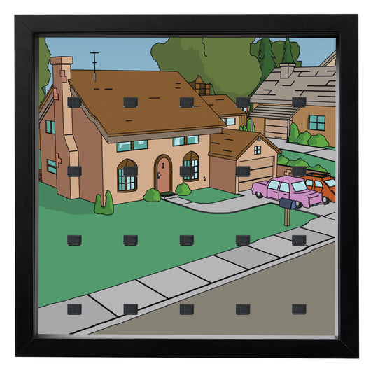 Display Frame for LEGO® The Simpsons™ figures - MF_0025
