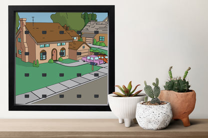 Display Frame for LEGO® The Simpsons™ figures - MF_0025