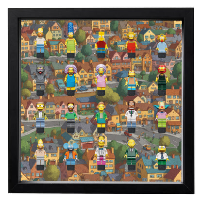 Display Frame for LEGO® The Simpsons™ figures - MF_0026
