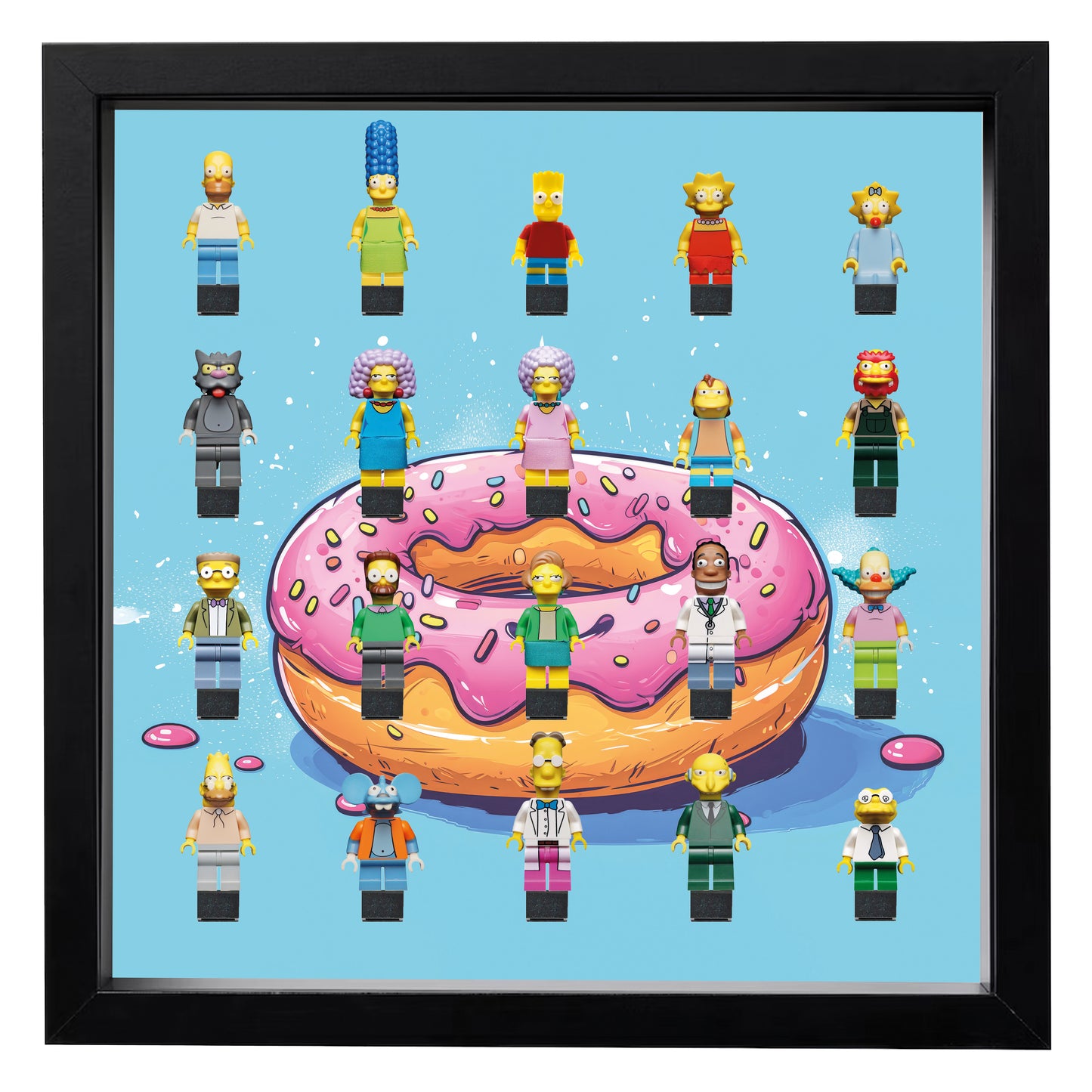 Display Frame for LEGO® The Simpsons™ figures - MF_0027