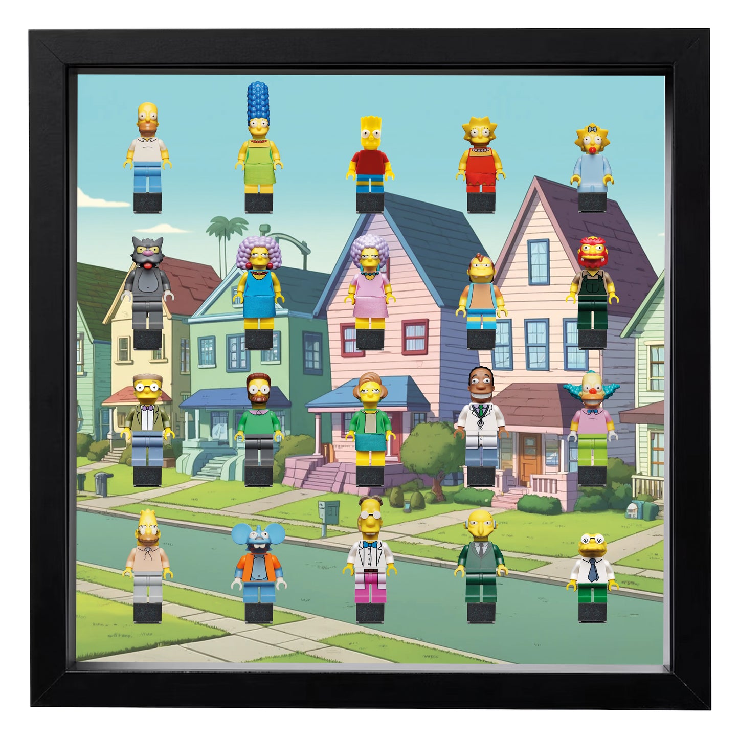 Display Frame for LEGO® The Simpsons™ figures - MF_0028