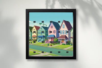 Display Frame for LEGO® The Simpsons™ figures - MF_0028