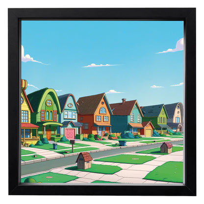 Display Frame for LEGO® The Simpsons™ figures - MF_0029