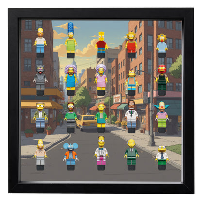 Display Frame for LEGO® The Simpsons™ figures - MF_0032