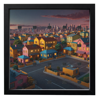 Display Frame for LEGO® The Simpsons™ figures - MF_0033