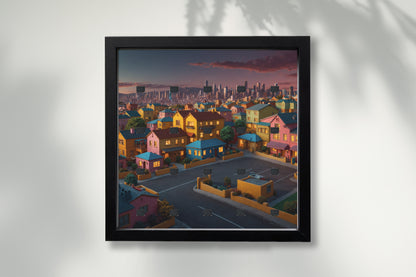 Display Frame for LEGO® The Simpsons™ figures - MF_0033