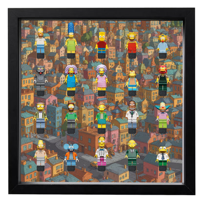 Display Frame for LEGO® The Simpsons™ figures - MF_0034