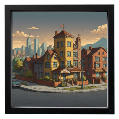 Display Frame for LEGO® The Simpsons™ figures - MF_0036