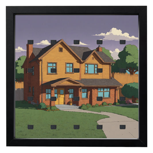 Display Frame for LEGO® The Simpsons™ figures - MF_0038