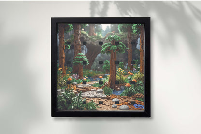 Display Frame for LEGO® Knight / Castle figures - MF_0087