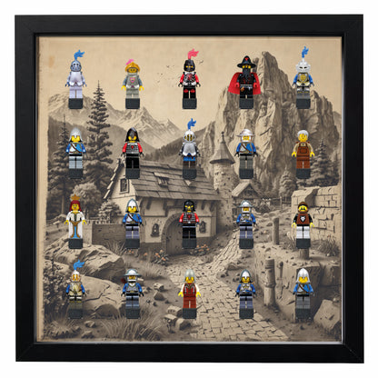 Display Frame for LEGO® Knight / Castle figures - MF_0081